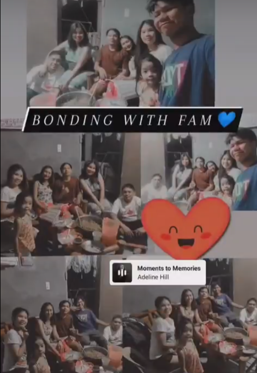 Bonding with family